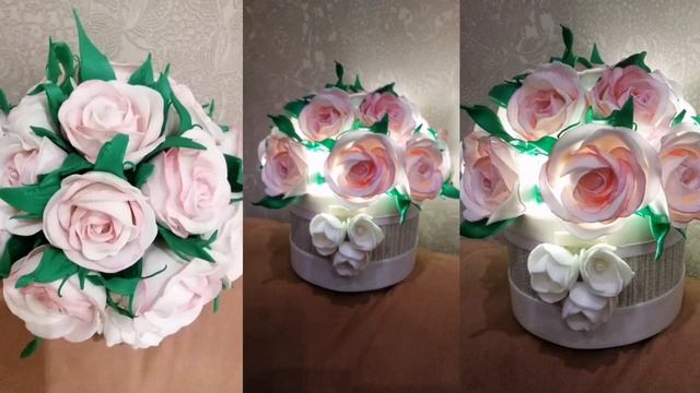 Простой светильник из изолона в шляпной коробке обзор смотреть онлайн