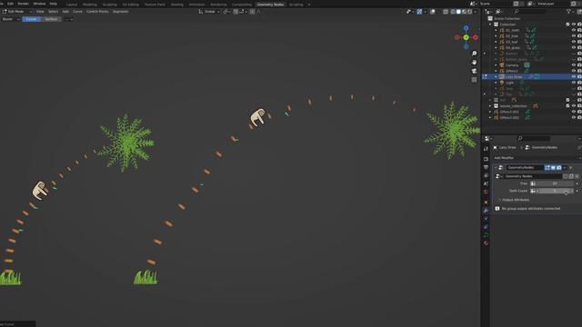 Procedural Drawing(Geometry Nodes, Grease Pencil) смотреть онлайн