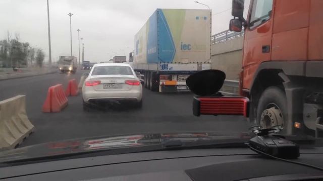 Как строится развязка Московского и Колпинского шоссе смотреть онлайн