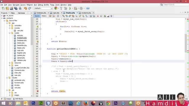 89 PHP Security SQL Injection PDO Display Class app смотреть онлайн