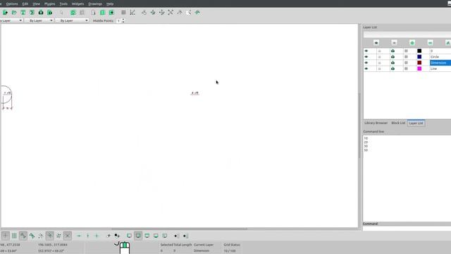 Draw Circles - LibreCAD Tutorial смотреть онлайн