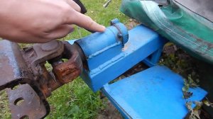 Сцепка тележки для мотоблока