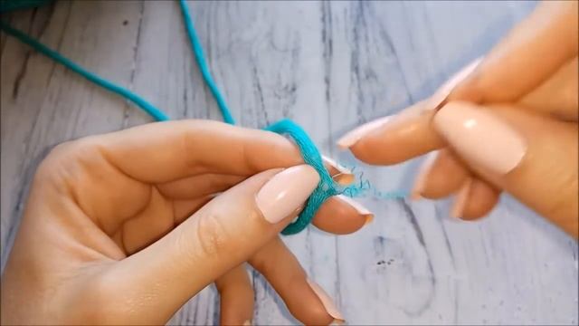 Нить шнурок. Как ввести новую нить в работу без узелков. Обзор пряжи Lanoso Laseus смотреть онлайн