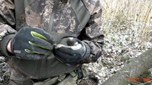 Fisher F44 со снайперской катушкой  Шурф в лесу