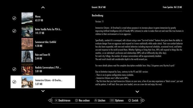 Skyrim: Meine Mod Liste 2022 & Mods installieren auf der PS4 (PS4 🎮) смотреть онлайн