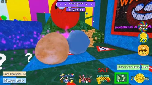 БУДЕМ ВМЕСТЕ КАТАТЬСЯ НА СКЕЙТАХ? Roblox Roll Ball смотреть онлайн