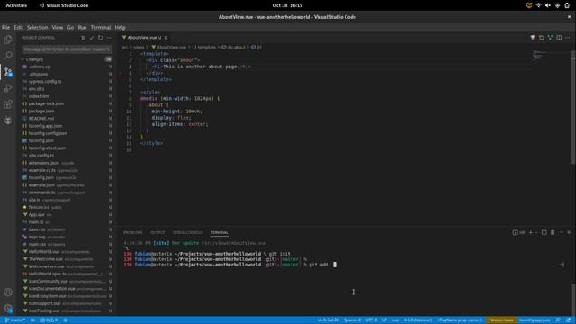Step 1 (Part 2): VueJS-Projekt & GIT-Repository initialisieren смотреть онлайн