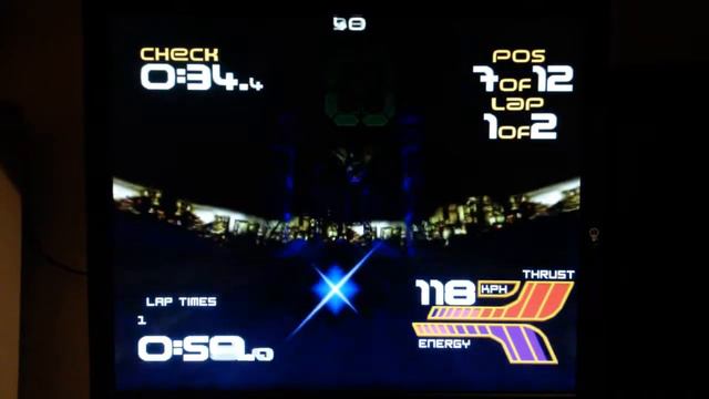 Sonnet Crescendo 7200 G3/400 on Amiga - Wipeout 2097 (Warp3D) смотреть онлайн