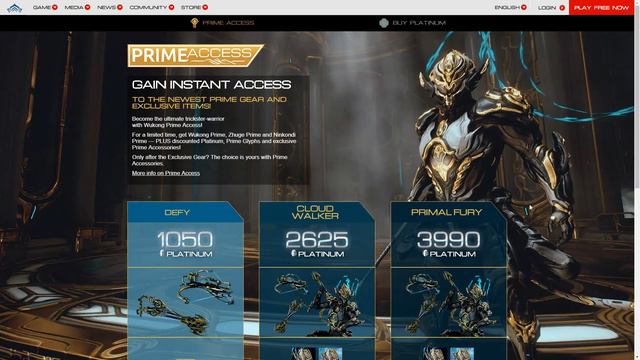 Warframe - Wukong Prime Access & Prime Unvaulting Giveaway [ENDED] смотреть онлайн