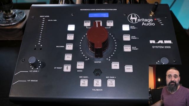 Heritage Audio RAM System 2000 MONITOR CONTROLLER Overview смотреть онлайн