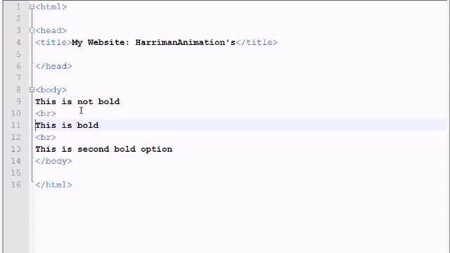 How To Make A Website: How To Bold Text смотреть онлайн