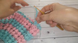 Кофточка крючком для мамы и дочки "ПОПКОРН"//Crochet blouse//Часть 3