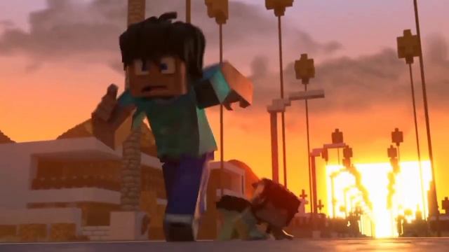 ZOMBIE GIRL/НА РУССКОМ/MINECRAFT ANIMATION смотреть онлайн