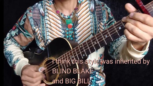 《Roots of Ragtime Blues Guitar》 【MEMPHIS】Kansas City Blues/JIM JACKSON by Bear Hawk Wolf ベア・ホーク・ウルフ смотреть онлайн