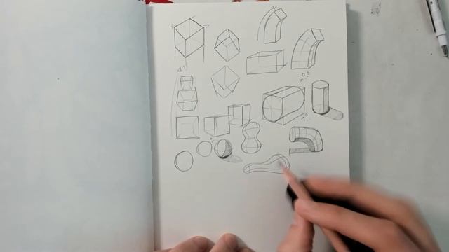Drawing Basic Forms Practice #6 смотреть онлайн
