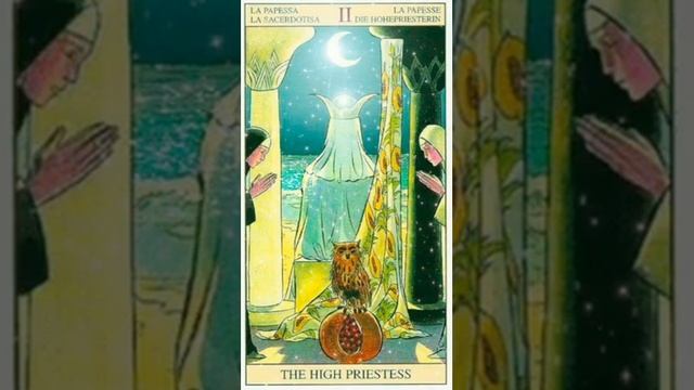 II Верховная Жрица. The High Priestess. Медитация и настрой на аркан. смотреть онлайн