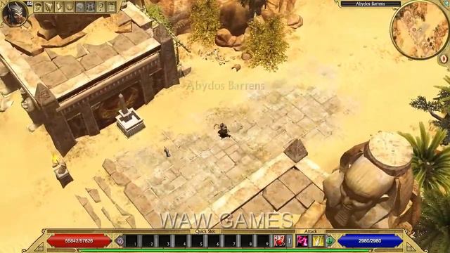 TITAN QUEST ETERNAL EMBER warn Pharaoh tutankhamun of hi's father resurrection смотреть онлайн