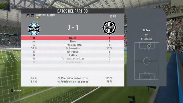 Olimpia vs Gremio смотреть онлайн