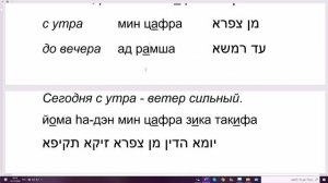 101. Погода, говорим на арамейском языке. Русско-арамейский разговорник. Древний арамейский язык