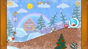 Новый КРАСНЫЙ ШАР, Красныш спасает бабушку, мультик игра, летсплей  #83