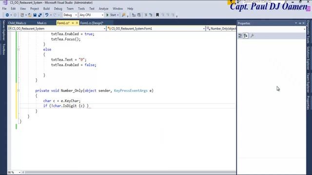 How to Create an Object Oriented Restaurant Management System with Inheritance in C# - Part 2 of 2 смотреть онлайн