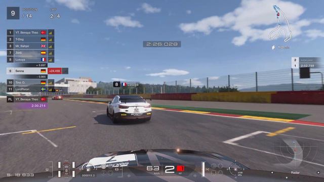 Gran Turismo 7 | Daily Race | Circuit de Spa-Francorchamps | Genesis G70 Group 4 смотреть онлайн