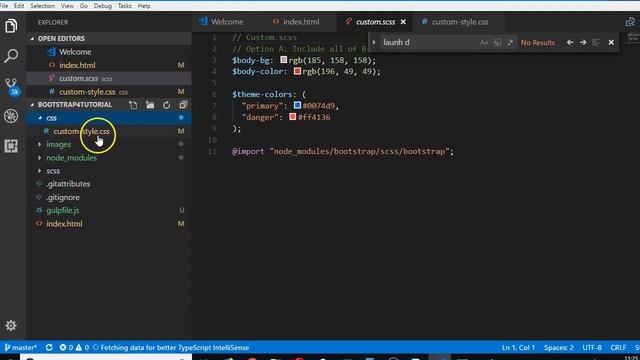 Bootstrap 4 Bài 46 setup gulp смотреть онлайн