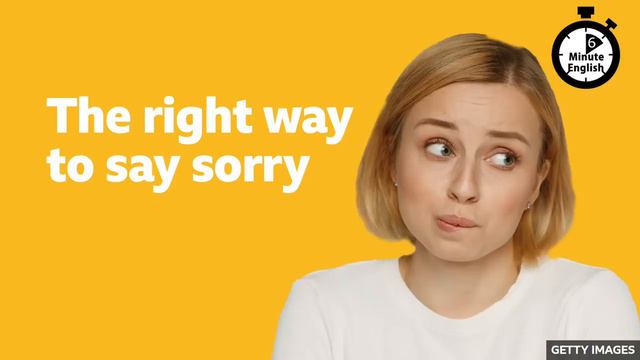 The right way to say sorry ⏲️ 6 Minute English смотреть онлайн