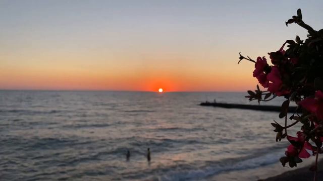 Закат 🌅 Вечер На Пляже 🌴 Адлер 🌴 Чёрное Море 🌊 Август 2020 смотреть онлайн