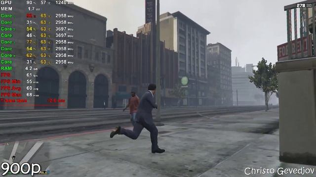 GTA V - Ryzen 5 2400G Vega 11 & 8GB RAM смотреть онлайн