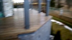 Монтаж террасной доски (лиственница).