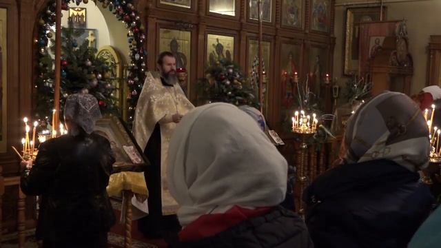 Рождество в Свято Никольском храме смотреть онлайн