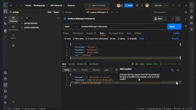 Curso JAVA Full Stack CAP 10 API REST Tratamiento de Excepciones con Controller Advice Spring Boot смотреть онлайн