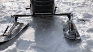 Мототрансформер - миниснегоход Бурлак