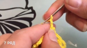 Рыбка крючком / золотая рыбка крючком / как связать рыбку крючком мк / crochet fish