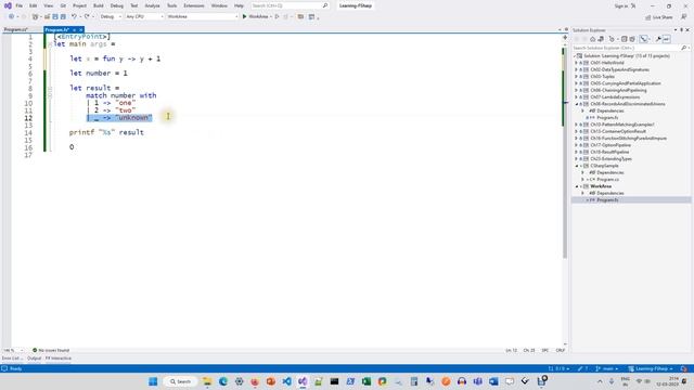 Basics 09 - Pattern Matching (Basics) - F# - Think Functionally смотреть онлайн