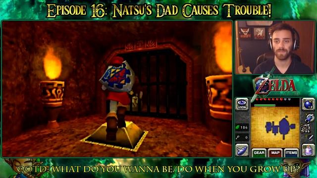 Let's Play Zelda: Ocarina of Time 3DS - Ep 16 "Natsu's Father" смотреть онлайн