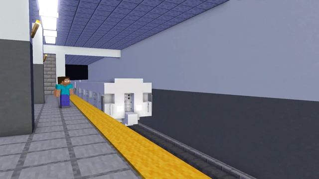 TRAIN EATER!!! IN MINECRAFT ANIMATION!!! смотреть онлайн