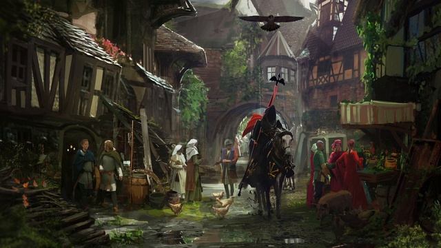 ?Beautiful Medieval Fantasy Music - Town,Market