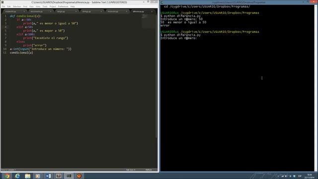 Diferencias entre if, elif y else Python смотреть онлайн