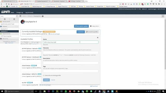 Install Easy Apache 4 and Configure PHP 7 смотреть онлайн