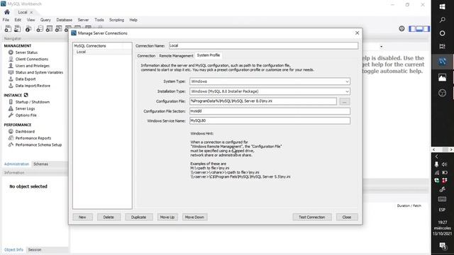 Problema en MySQL Workbench 8 en Windows 10. Could not acquire management access for administration смотреть онлайн