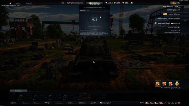 War Thunder 4er Staffel Königstiger (H) Premium #01 смотреть онлайн