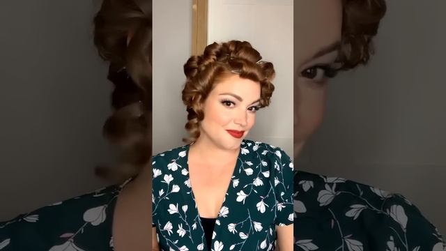 1940’s Hair Tutorial! #1940shair #vintagehair смотреть онлайн