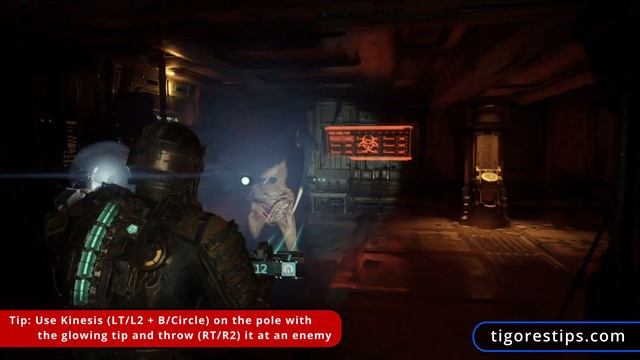 Dead Space Remake - Raise The Stakes Achievement & Trophy Guide - Pin An Enemy With Kinesis