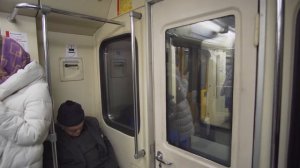 Russia, Moscow, metro ride from Добры́нинская to Октя́брьская