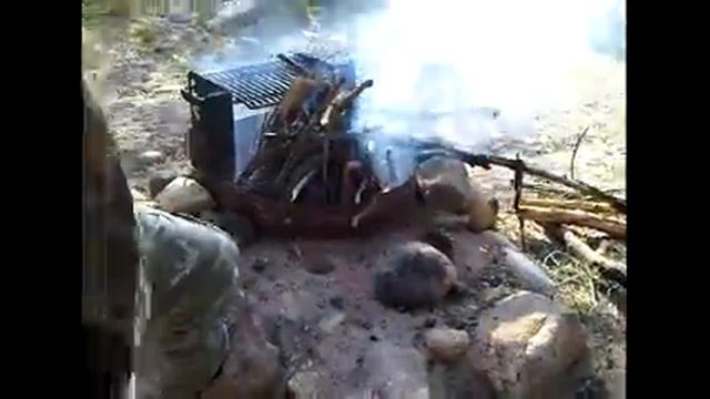 Природа и рыбалка на форель в Калифорнии. Kern River fishing смотреть онлайн