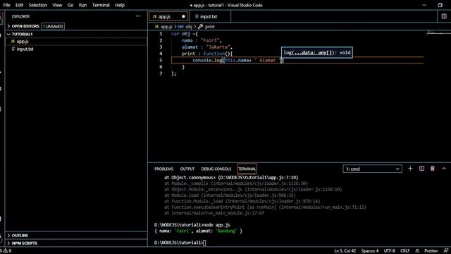 Node JS Part4 - Object смотреть онлайн