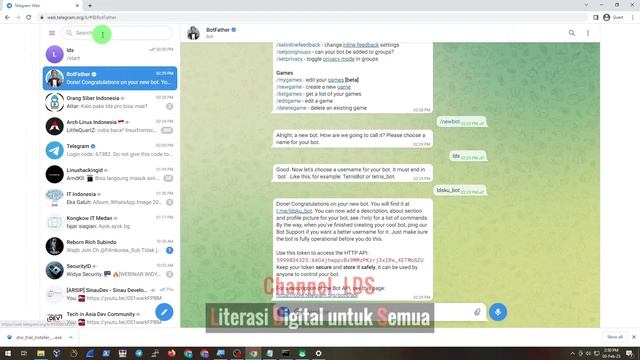 Cara baca SMS via Telegram смотреть онлайн
