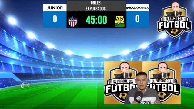 Junior 2 vs Bucaramanga 0 - Fecha 1 - Liga I 2024 смотреть онлайн